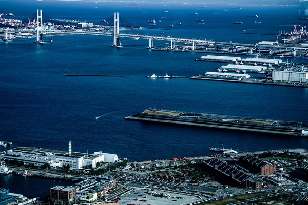 Vista Dalla Yokohama Landmark Tower — Foto Stock