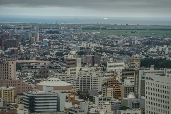 Paesaggio Urbano Sendai Aer Lookout — Foto Stock