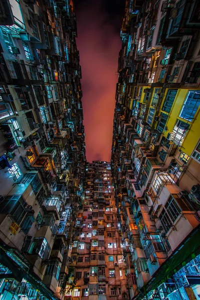 Hong Kong Apartamento Gran Altura Quarry Bay —  Fotos de Stock