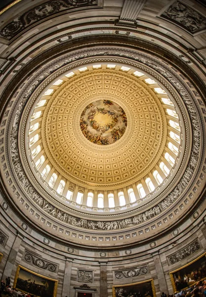 Förenta Staternas Capitol Tak Målning Förenta Staternas Capitol — Stockfoto