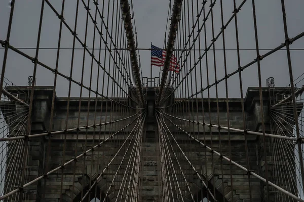 Brooklyn Bridge Nueva York Estados Unidos — Foto de Stock