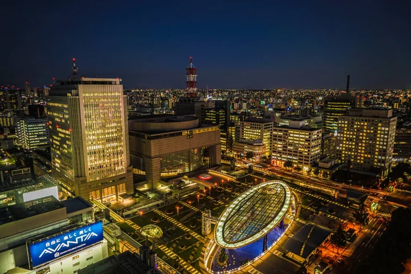 Oasis Που Είναι Ορατό Από Nagoya Tower — Φωτογραφία Αρχείου