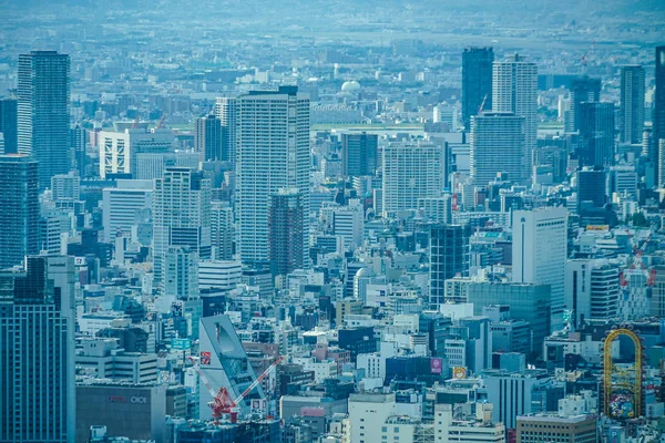 Paysage Osaka Depuis Terminal Abenobashi — Photo