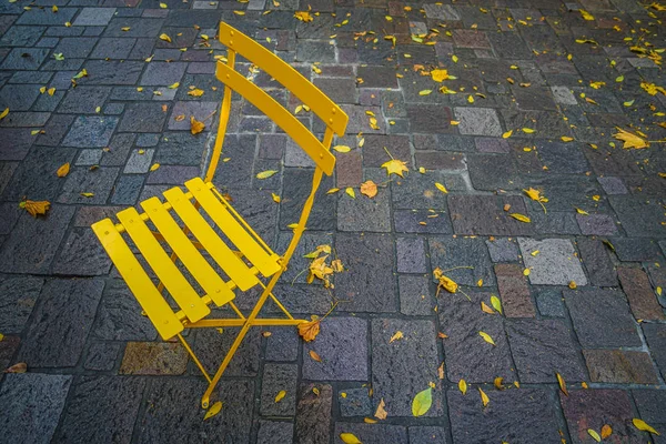 Des Gelben Stuhls — Stockfoto