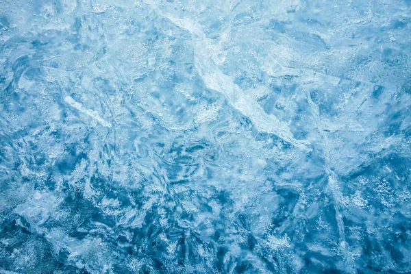 Pared Hielo Cueva Islandia Hielo Vatnajokull — Foto de Stock