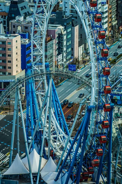 Tokió Látképe Bunkyo Civic Center Kilátóteremből — Stock Fotó