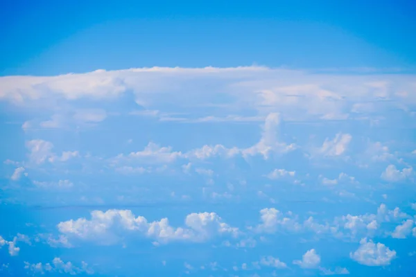 Wolken Lucht Gezien Vanuit Een Vliegtuig — Stockfoto