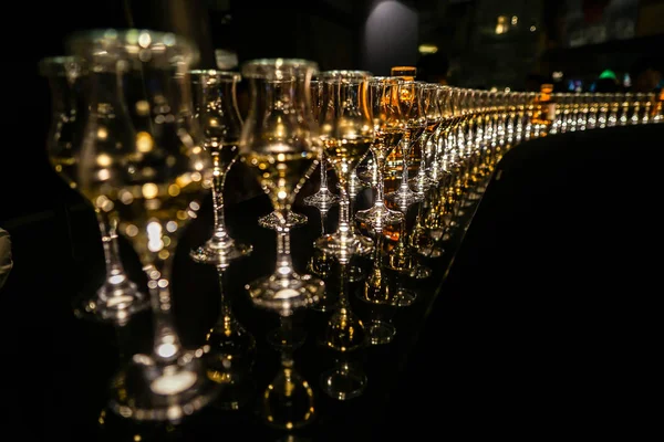 Licor Copo Vinho — Fotografia de Stock