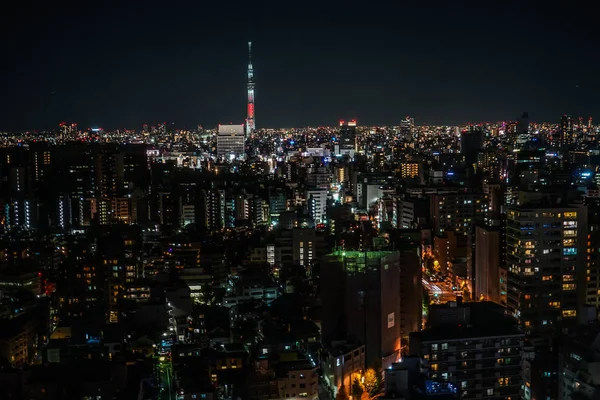 Strom Oblohy Viditelný Bunkyo Civic Center — Stock fotografie