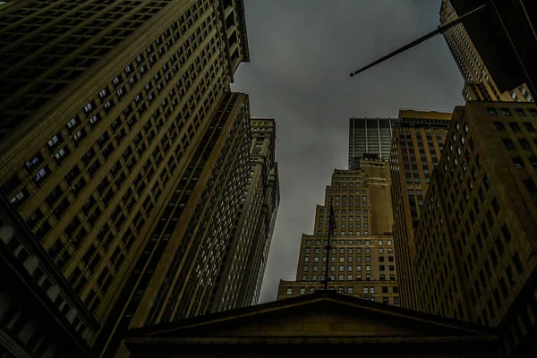 Calles Nueva York Wall Street — Foto de Stock