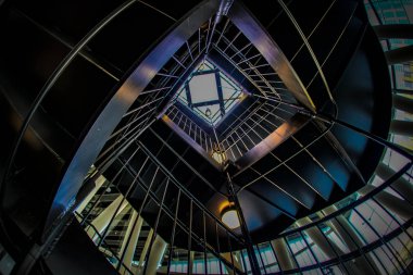 Görüntünün sarmal merdiveni