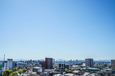 Miyagi Bölgesi, Sendai Şehri silueti (Arai yönünden)