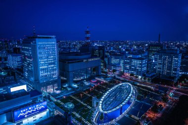 Nagoya TV Kulesi 'nden görülebilen Oasis 21