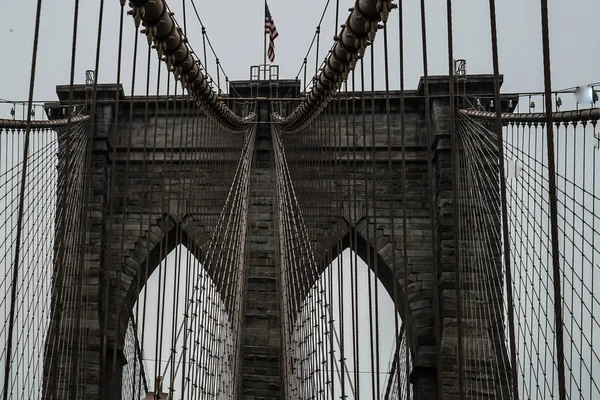 Brooklyn Bridge Nueva York Estados Unidos — Foto de Stock