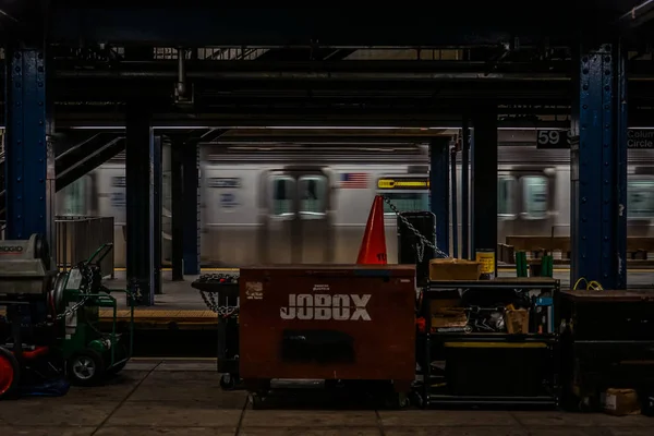 纽约地铁形象 — 图库照片