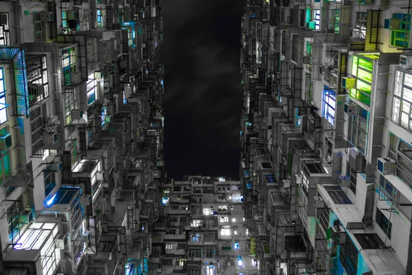 Hong Kong Apartment High Rise Apartment Quarry Bay — Stock Photo, Image