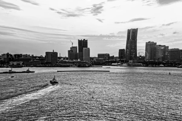 Yokohama Minato Mirai Townscape Visible Yokohama Sky Walk — Stock Photo, Image