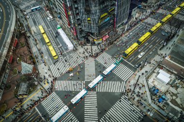 Marathon ve Sukiyabashi kavşağı