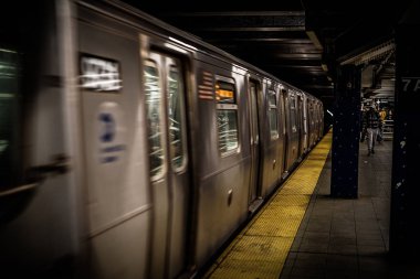 New York metro görüntüsü