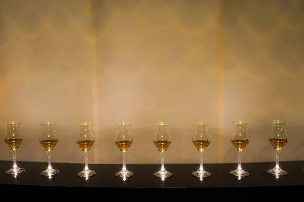 Licor Copo Vinho — Fotografia de Stock