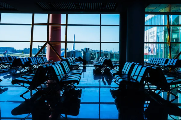 Imagen Terminal Del Aeropuerto Internacional Beijing — Foto de Stock