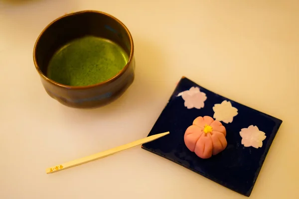 Green Tea Sweets Image — Stock Photo, Image