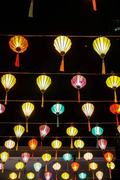 Lanterne Del Colorato Festival Estivo — Foto Stock
