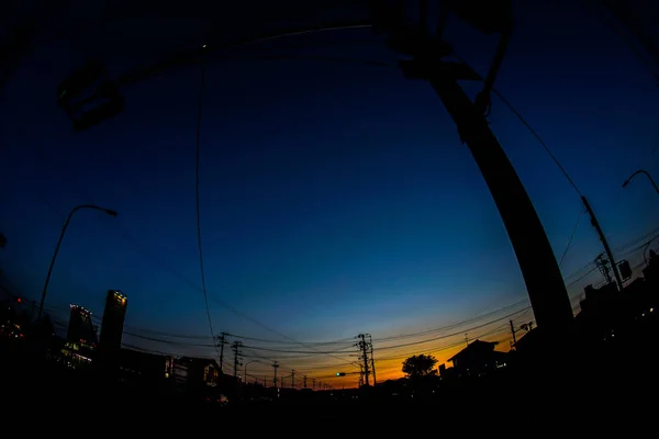 Noite Pólo Utilidade — Fotografia de Stock