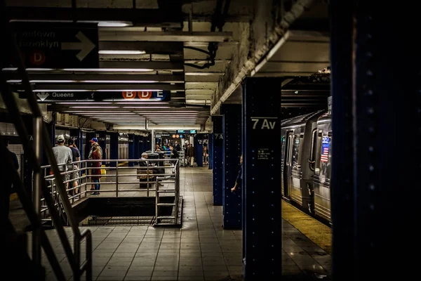 Beeld Van Metro Van New York — Stockfoto