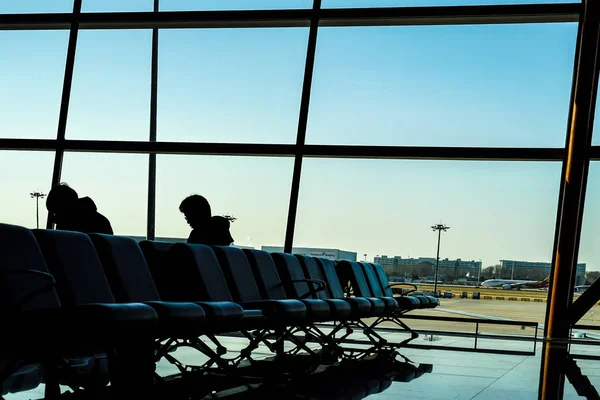 Imagem Aeroporto Internacional Pequim Terminal — Fotografia de Stock