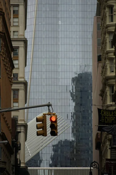 Ruas Nova Iorque Lower Manhattan — Fotografia de Stock
