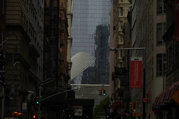 New York Sokakları Aşağı Manhattan — Stok fotoğraf
