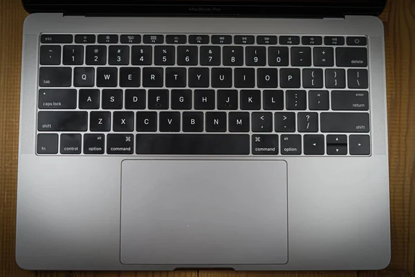 Keyboard Image Stylish Laptop — Stock Photo, Image
