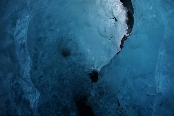 Cueva Islandia Hielo Vatnajokull —  Fotos de Stock