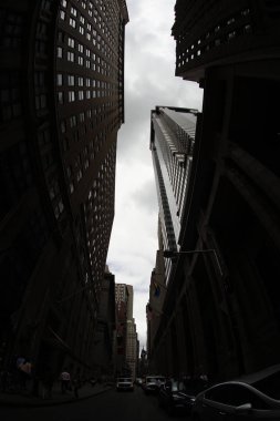 New York Wall Street 'in sokakları