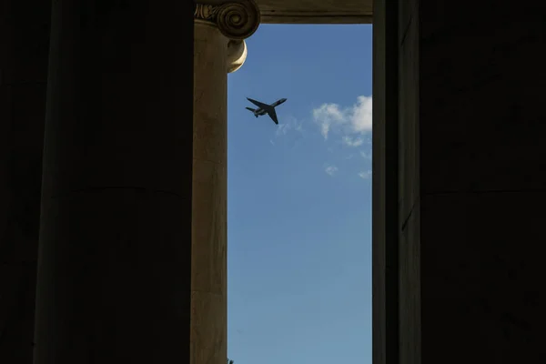 Planet Synligt Från Thomas Jefferson Memorial — Stockfoto