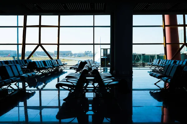 Afbeelding Van Beijing International Airport Terminal — Stockfoto