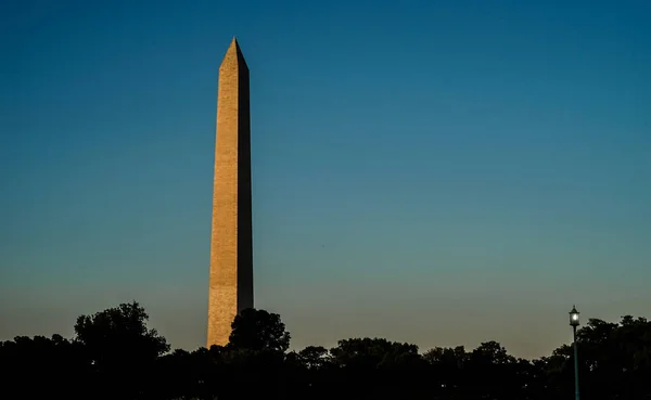 Памятник Вашингтону Вашингтон Округ Колумбия — стоковое фото