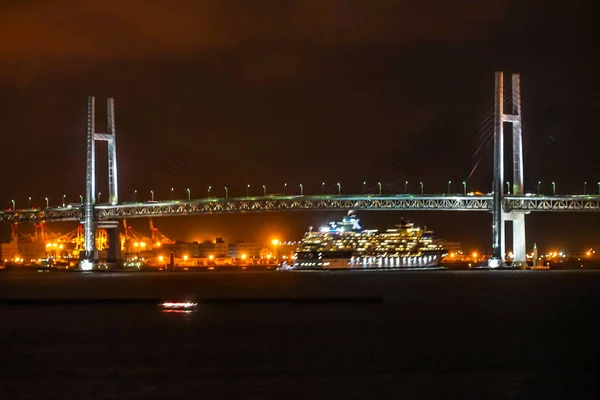 Pont Baie Yokohama Millénaire Des Célébrités — Photo