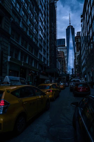 纽约曼哈顿下城的街道 — 图库照片