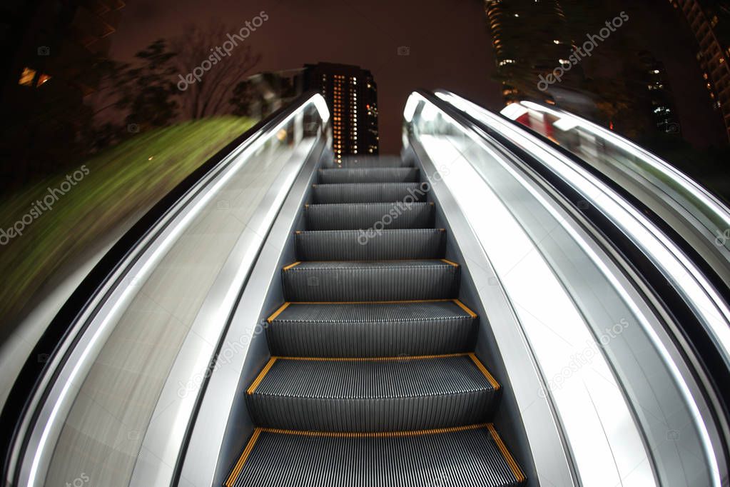 Stylish Escalator image of japan