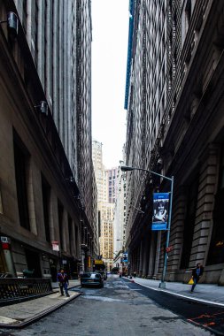 New York Wall Street 'in sokakları