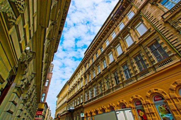 Straßen Von Budapest Ungarn — Stockfoto