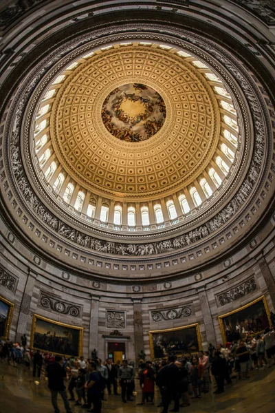 United States Capitol Ceiling Painting United States Capitol — Stock Photo, Image