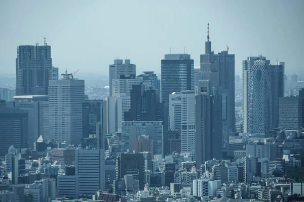 Shinjuku Landschap Van Roppongi Hills Observation Deck — Stockfoto