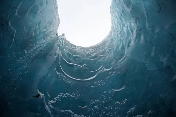 Höhle Aus Islandeis Vatnajokull — Stockfoto