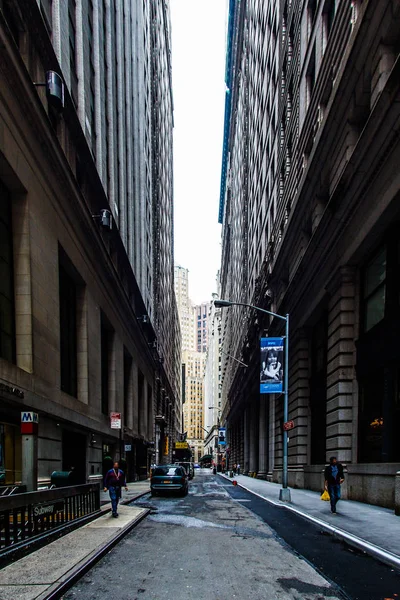 Rues New York Wall Street — Photo