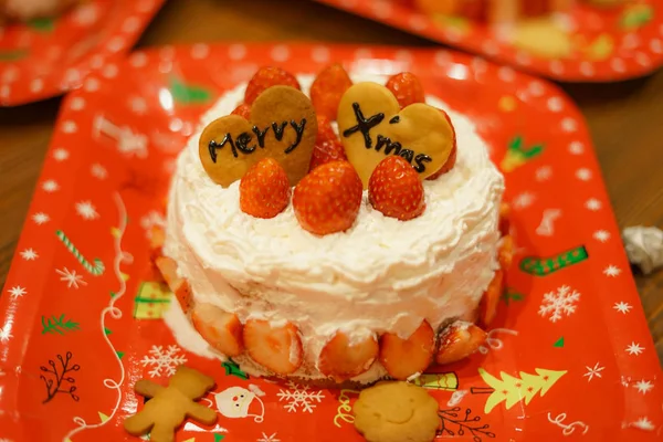 Immagine Della Torta Natale — Foto Stock