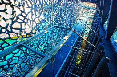 Mucem (Avrupa ve Akdeniz Medeniyet Müzesi) Marsilya, Fransa