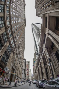 New York Wall Street 'in sokakları